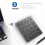 Aluminum Alloy 28 Keys Bluetooth Wireless Numeric Keypad With More Function Keys 140Mah Mini Numpad For Accounting Tasks 4