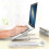 (Black) Computer Laptop Notebook Folding Anti-Skid Stand Home Office Accessories 6