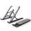 (Black) Computer Laptop Notebook Folding Anti-Skid Stand Home Office Accessories 7