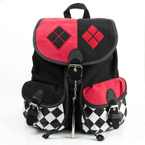 Harley Quinn Αυτοκτονία Squad Cosplay Κόμικς Knapsack σχολική τσάντα σακίδιο ταξιδιού