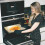 Double Oven Gloves Heat Resistant Silicon Grip Double Oven Glove 4