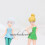 Disney Tinker Bell νεράιδες πριγκίπισσα 7pcs Doll Toy Model Set 4 "Σχήμα δώρο 5