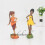 Disney Tinker Bell νεράιδες πριγκίπισσα 7pcs Doll Toy Model Set 4 "Σχήμα δώρο 8