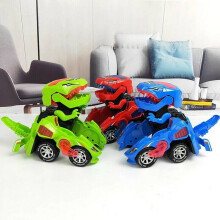 Nieuwe transformerende dinosaurus LED auto T-Rex met licht geluid Robot Kids Gift speelgoed