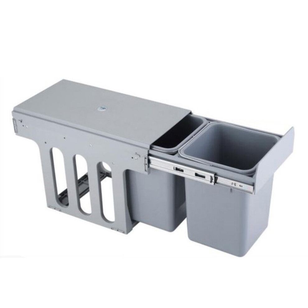 2 x 8L Kitchen Waste and Recycling Bin