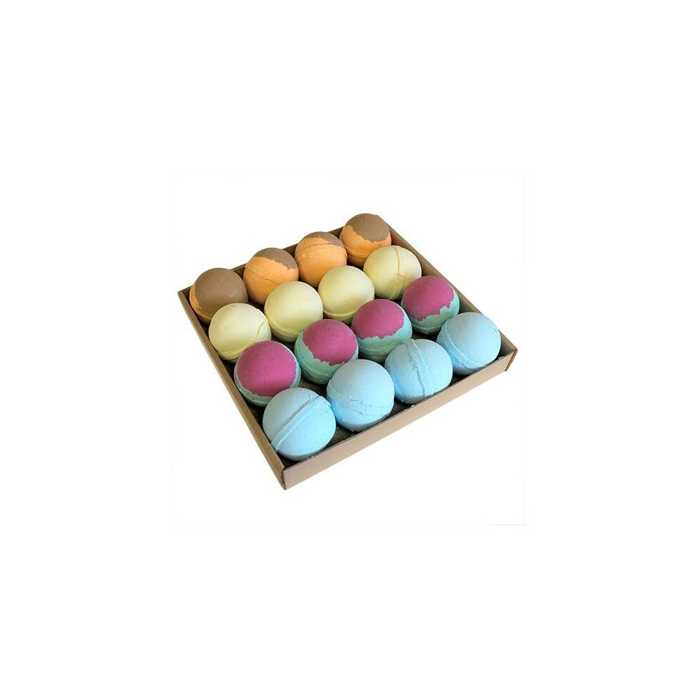 Ancient Wisdom Blue/Gold/Green Festive Mix Jumbo Bath Bombs