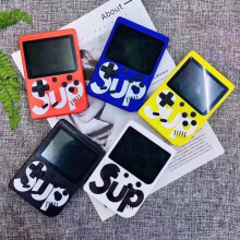 (White) Mini Sup Game Box With 400 Classic Games in 1