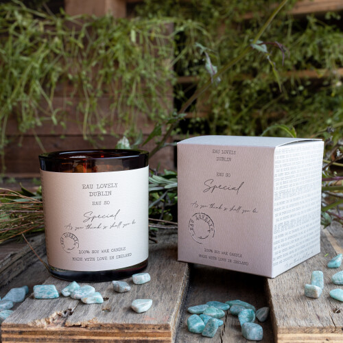 Eau Lovely Dublin Crystal Candle - Eau So Special