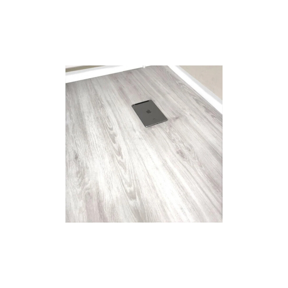 White Lvt Vinyl Click Plank Flooring 4.2Mm - Water Resistant 5056524006870