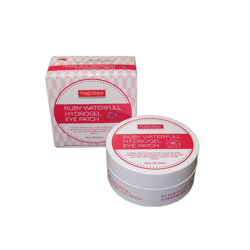 Purederm Ruby Waterfull Hydrogel Eye Patch (60 Patches)