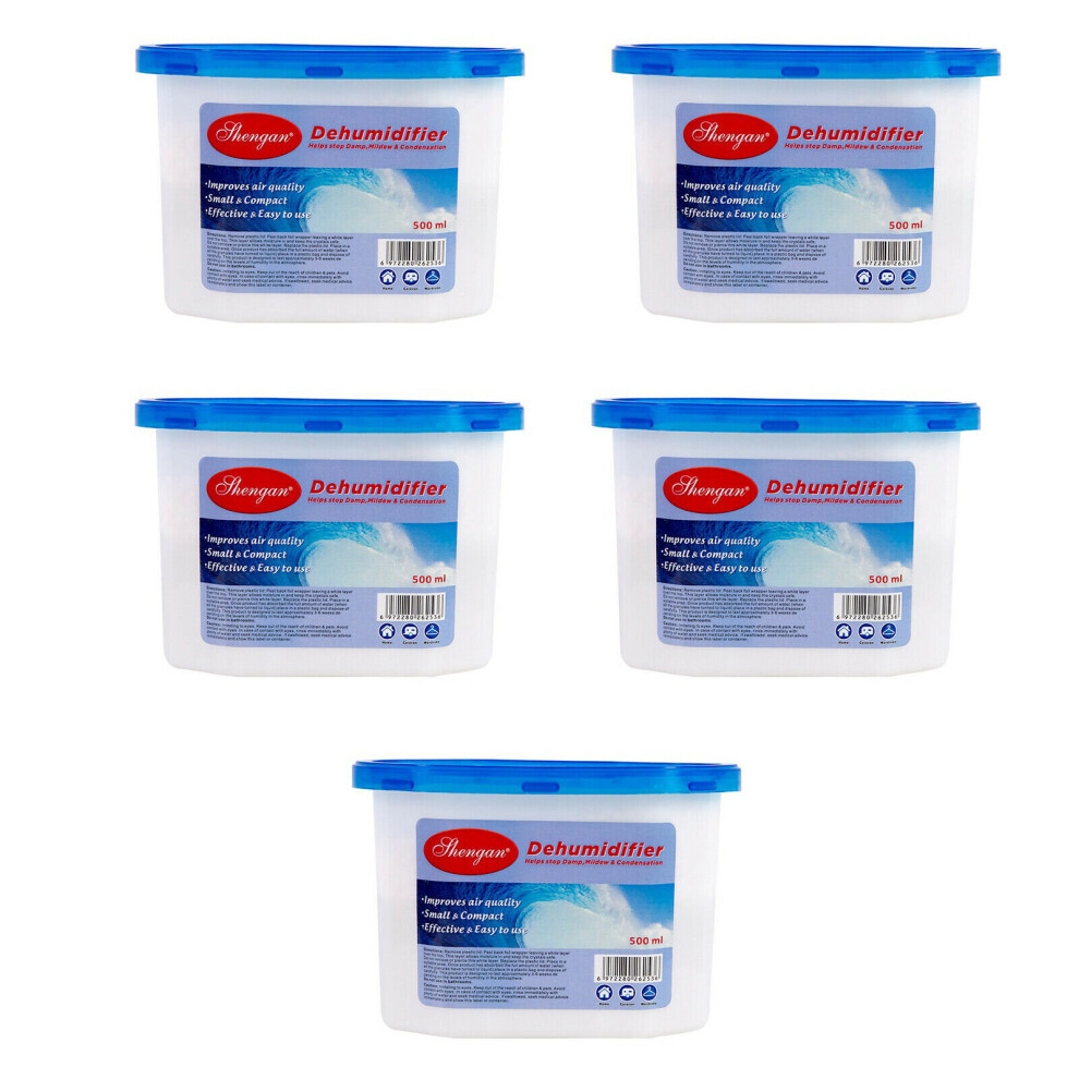 10 X Dehumidifier Interior Damp  Mould Moisture Mildew Remover  Home