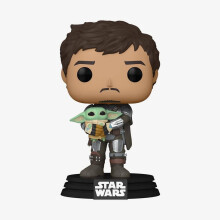 Funko-Pop! Star Wars: Mandalorian - Mando Holding Child