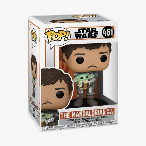 Funko Funko-Pop! Star Wars: Mandalorian - Mando Holding Child 2