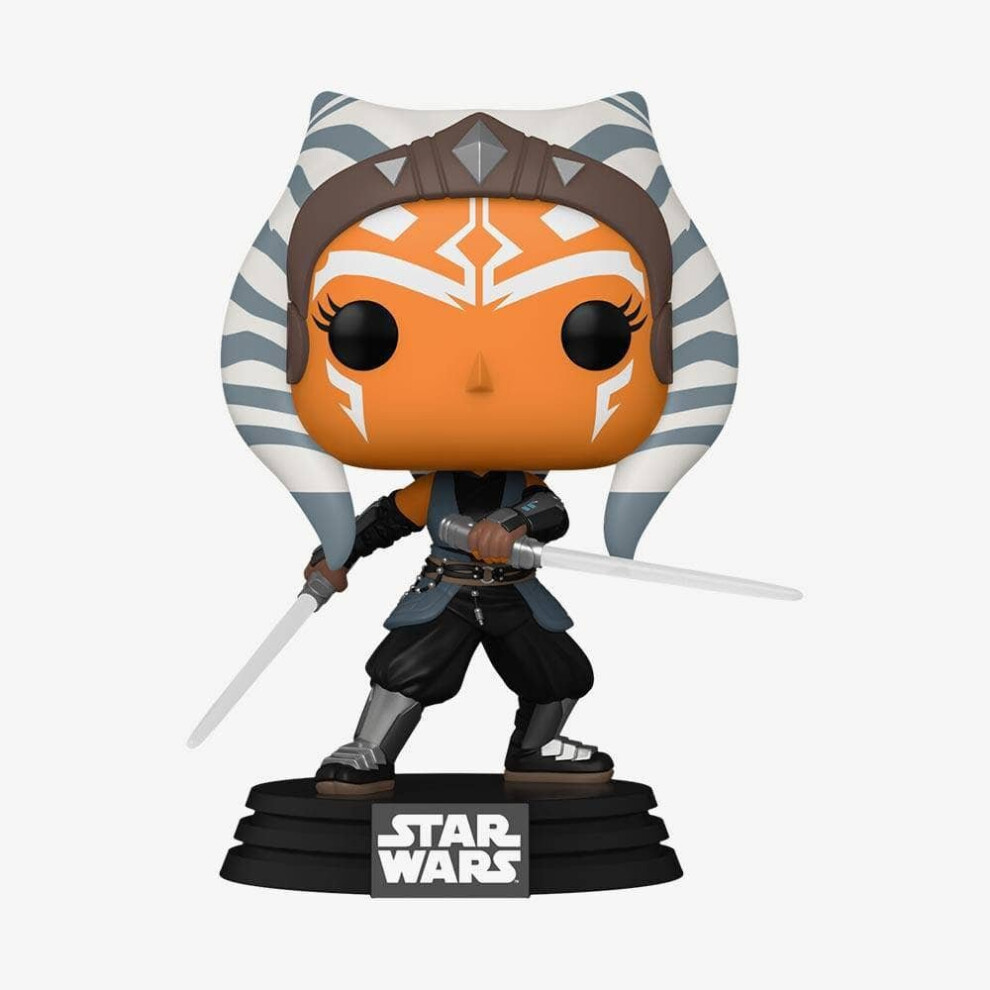 Star Wars The Mandalorian Ahsoka With Sabers Pop! Vinyl Figure