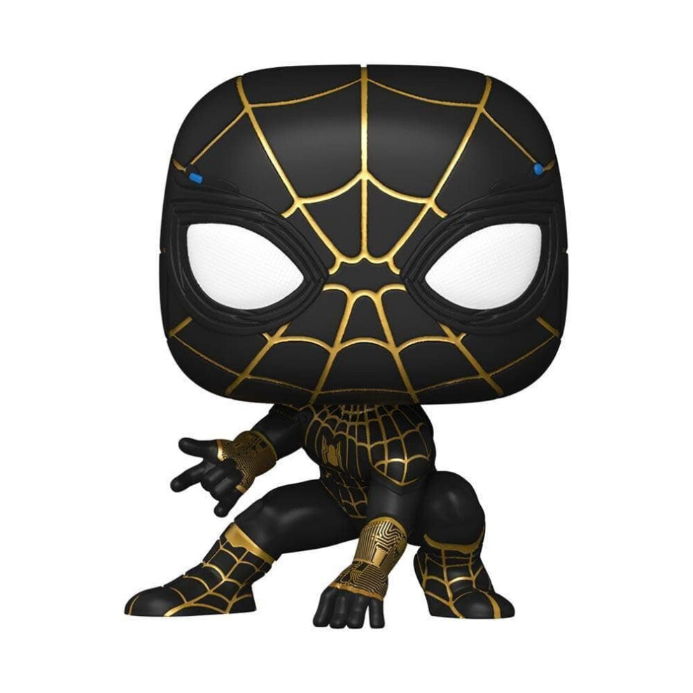 Marvel Spider-Man No Way Home Spider-Man Black & Gold Suit Pop! Vinyl Figure