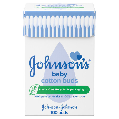 Johnson & Johnson J&J Cotton Buds 100's Buds