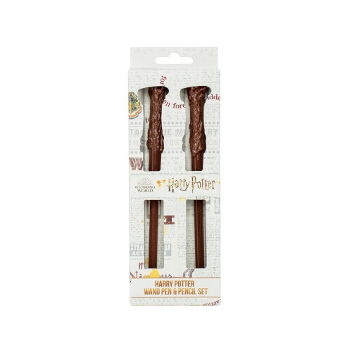 Harry Potter Harry Potter Wand Pen And Pencil Set 1