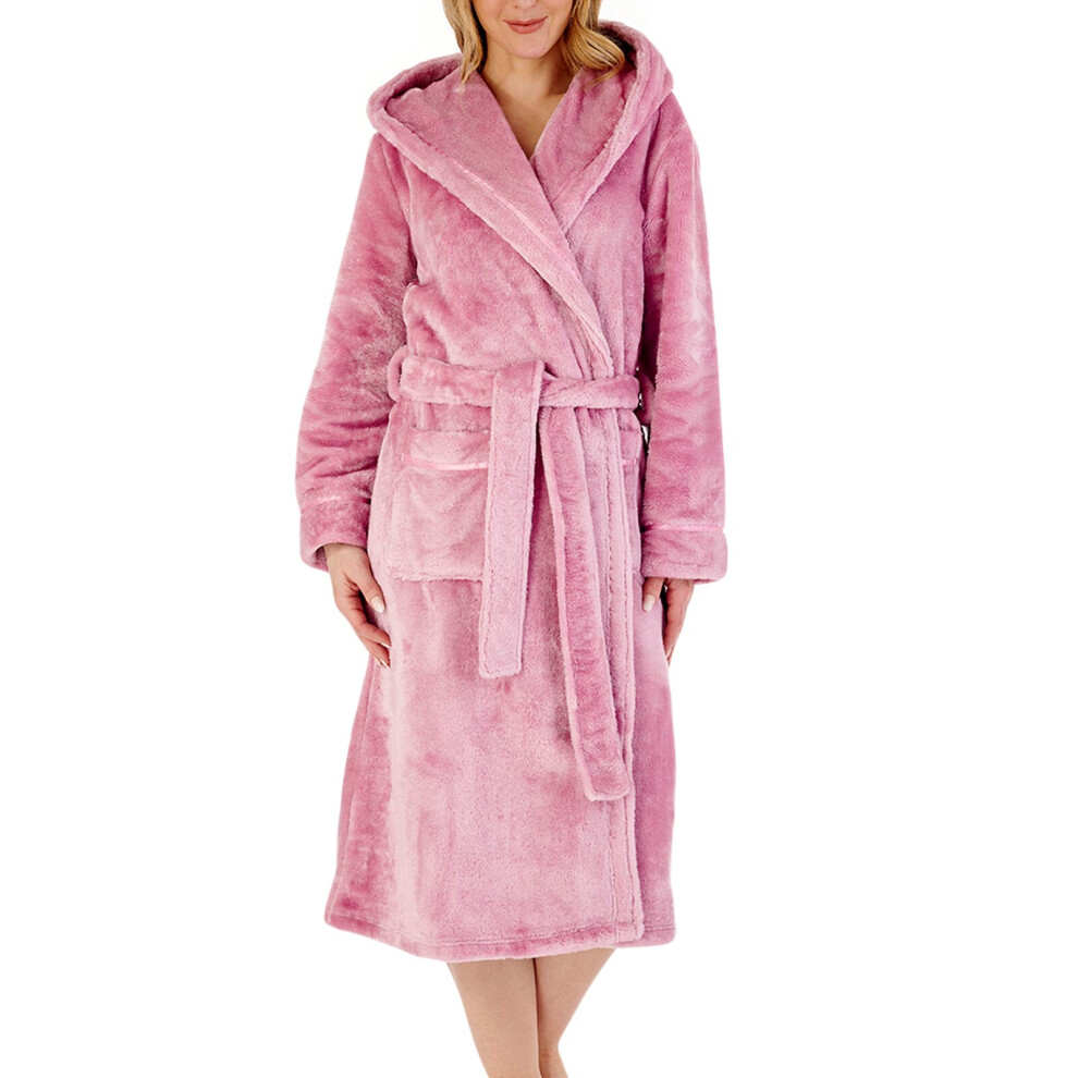 (Mauve, XLarge) Slenderella HC4341 Women's Dressing Gown