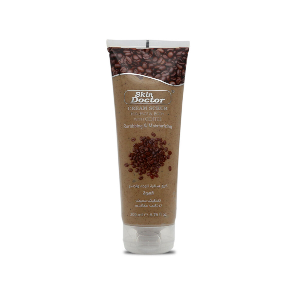 Skin Doctors Cream Skin Doctor Face & Body Coffee Scrub 200Ml - Invigorate And Revitalize Your Skin With Natural Coffee Extracts