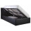 (Black) Kosy Koala 3FT Single Side Leather Ottoman Bed 6