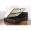 (Black) Kosy Koala 3FT Single Side Leather Ottoman Bed 7