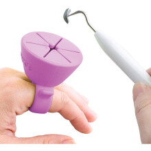 (Lavender) tweexy Craft Vinyl Weeding Scrap Collector Ring