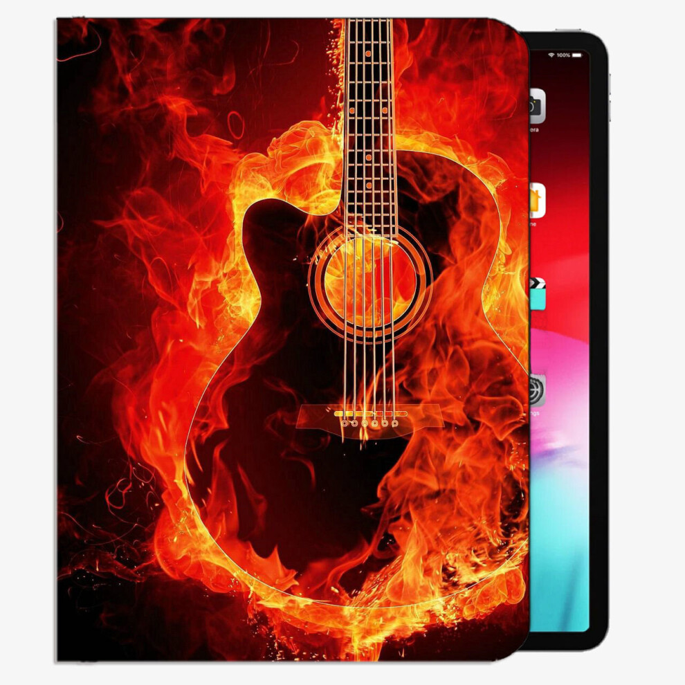 (iPad 2019 2018(10.2 inches)) Guitar Fire Photoshop 229 Case Slim Shell Cover For iPad iPad Pro 12.9 inch