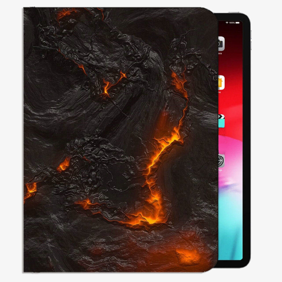 (iPad 2019 2018(10.2 inches)) Lava Texture Surface 0 Case Slim Shell Cover For iPad iPad Pro 12.9 inch