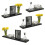 URBN Living (60x23.5cm, 2) Black Floating Wooden Wall Shelves Display Unit 2