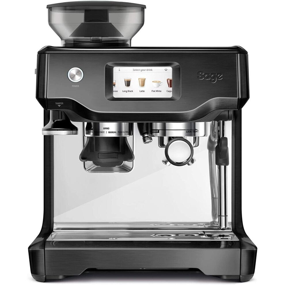 Sage The Barista Touch SES880BST Coffee Espresso Black Stainless Steel