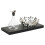 URBN Living (60x23.5cm, 2) Black Floating Wooden Wall Shelves Display Unit 4