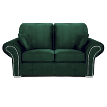 Oakland 2 Seater Sofa Plush Velvet Green