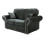 RD Furniture Oakland 2 Seater Sofa Plush Velvet Cosmic Grey 2
