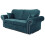 RD Furniture Oakland 3 Seater Sofa Plush Velvet Teal 2