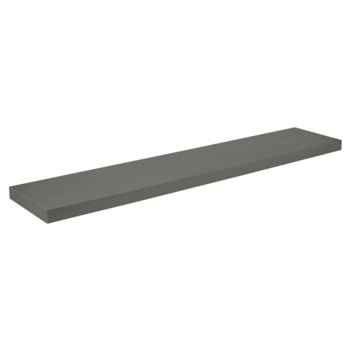URBN Living (90x23.5cm, 1) Grey Floating Wooden Wall Shelves Display Unit 1