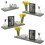 URBN Living (120x23.5cm, 1) Grey Floating Wooden Wall Shelves Display Unit 1