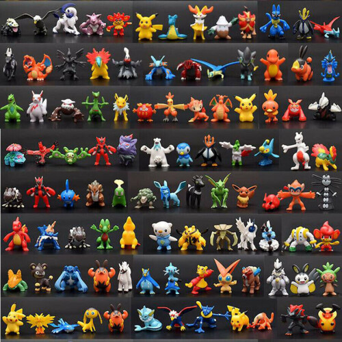 144pc Pokémon Action Figuren Set – Zufallsfiguren, Duplikate möglich, ideales Geschenk für Fans 1
