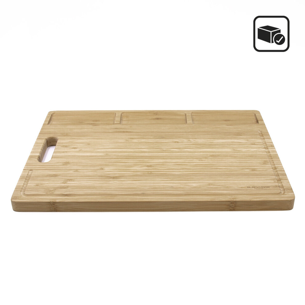Blackmoor Home 62719 Organic Bamboo Chopping Board | 3 Compartments
