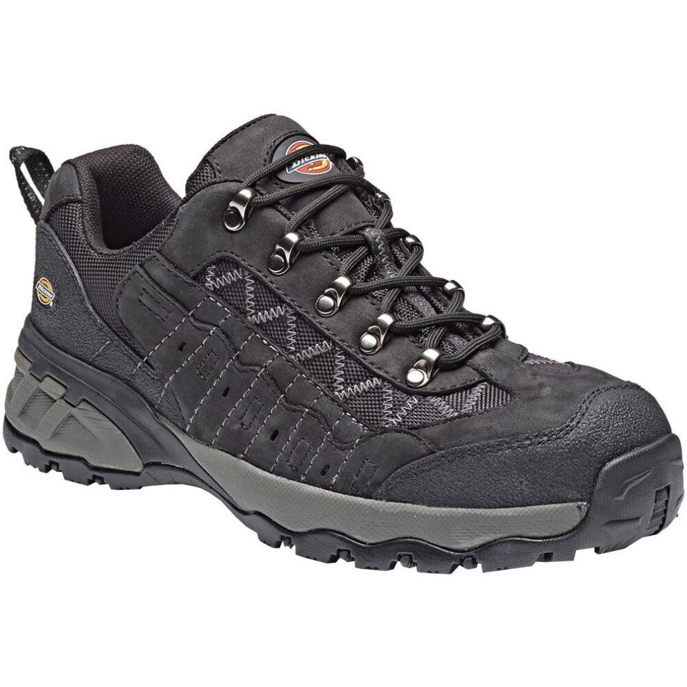 (Black, 5.5) Dickies Gironde Safety Work Trainer Shoes Composite Toe