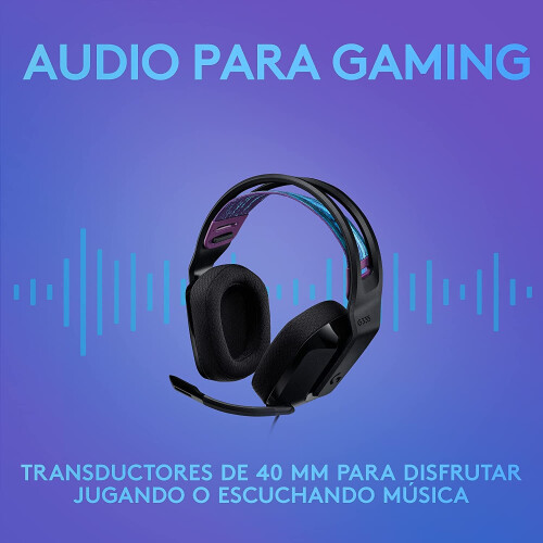 Logitech Cuffie da gaming - Cablate - Logitech G - G335 - PS5, PS4, Xbox, Switch, PC - Nero 2