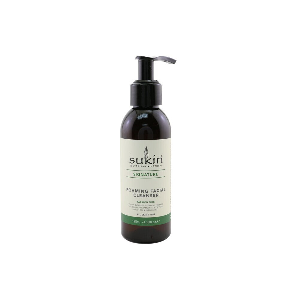 Sukin Signature Foaming Facial Cleanser (All Skin Types) - 125Ml/4.23Oz