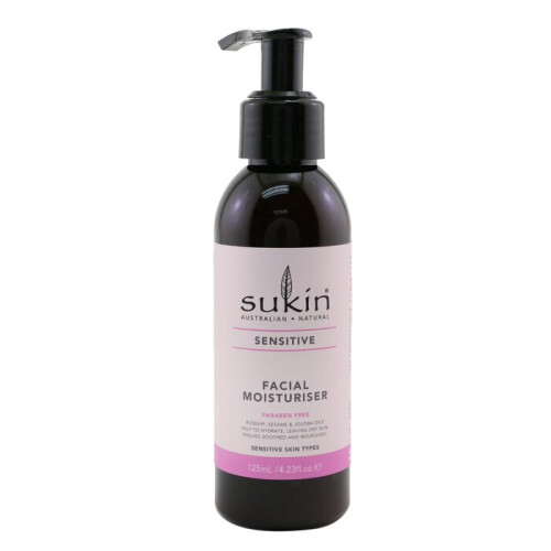 Sukin Sukin, Ansiktsfuktighetskräm, Känslig, 4.23 fl oz (125 ml)