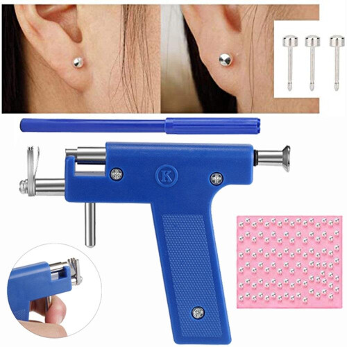 (Black Gun) Professional Ear Piercing Gun Tool Set 1
