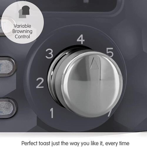Morphy Richards Morphy Richards Hive 2 Slice Toaster, Reheat Defrost Extra Wide Slots 1