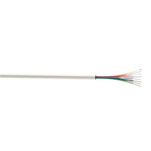 Nexans White 8 Core Alarm & Telephone cable, 50m