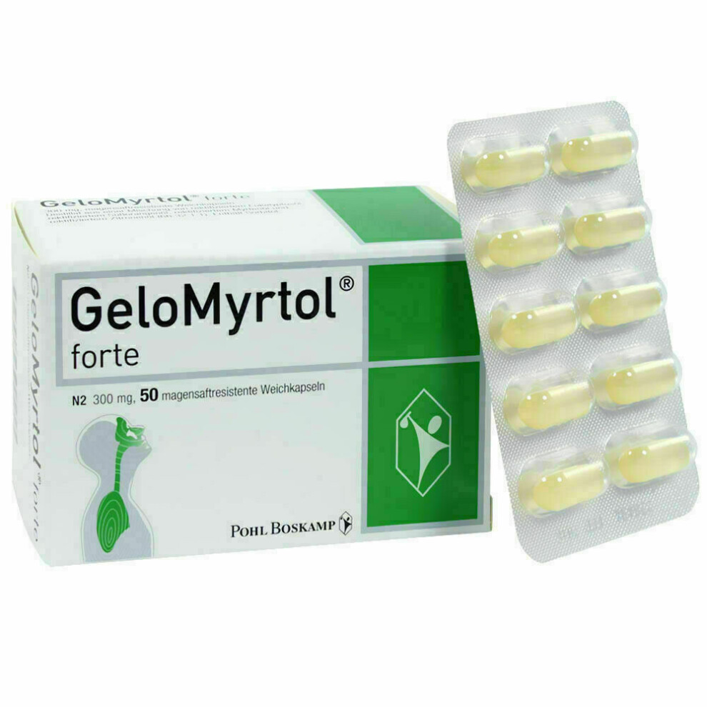 GeloMyrtol Forte caps 300mg.20-Acute Chronic Bronchitis and sinuses