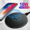 (Black ) Luxury Qi Fast Wireless Charging Pad For iPhone 3