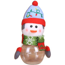 (Gingerbread man, 20PCS) Christmas Candy Jar Storage Bottle Santa Bag Xmas Sweet Box Kids Gift Pack