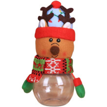 (Elk, 20PCS) Christmas Candy Jar Storage Bottle Santa Bag Xmas Sweet Box Kids Gift Pack