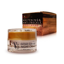 Yong Chin Anti-Freckle Gold Caviar Night Cream 20g - Illuminate Your Skin and Reduce Freckles with Luxurious Gold Caviar Formula